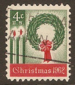 United States 1962 4c Christmas Stamp. SG1204.